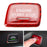 Red Real Carbon Fiber Engine Push Start Button Cover For 14-19 Chevy C7 Corvet