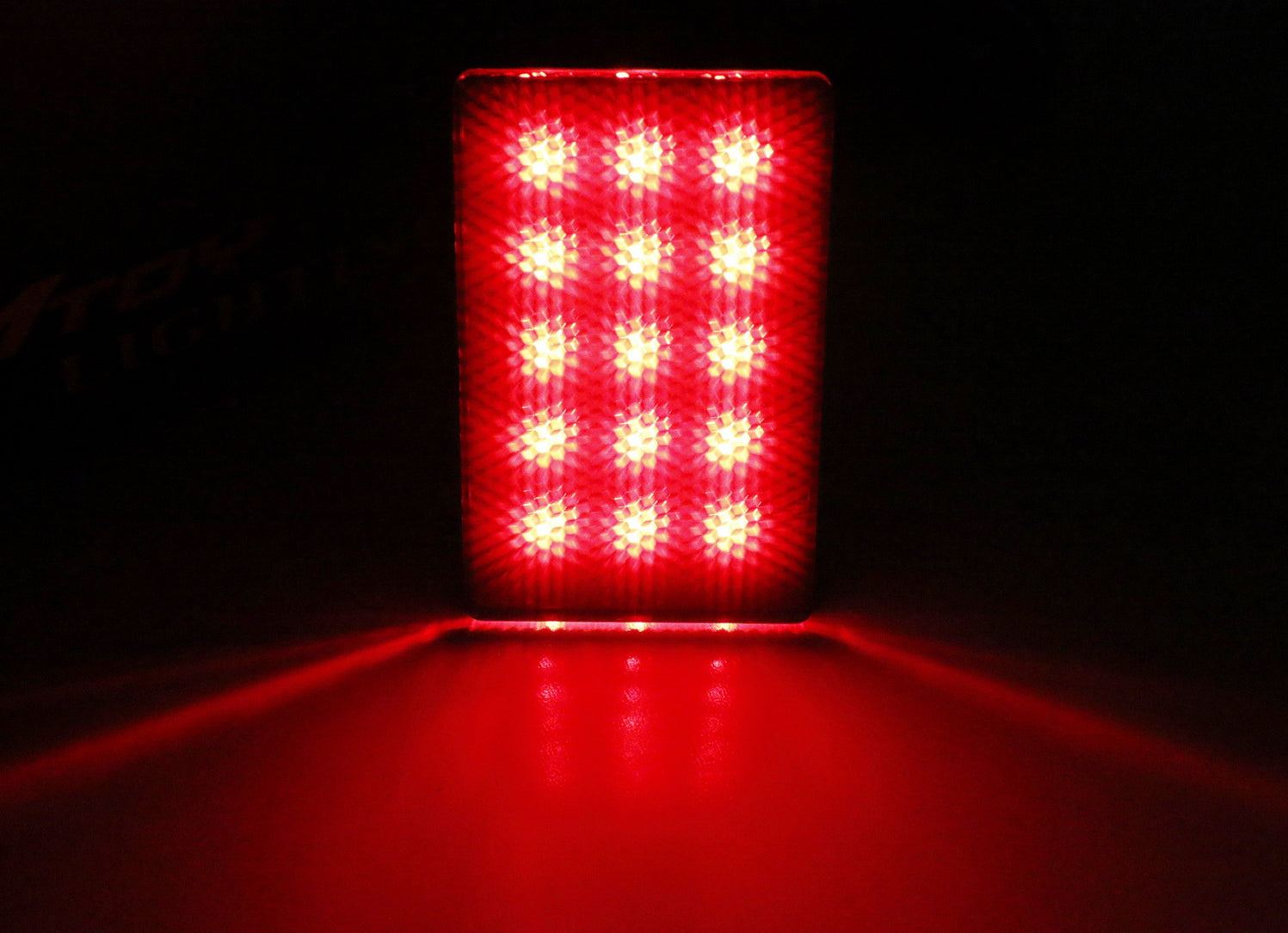 Universal Red Lens 15-LED Rear Bumper Diffuser Rear Fog Light Kit for ...