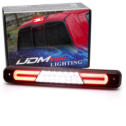 Dark Red Lens C-Ring LED High Mount Third Brake Lamp For 88-98 Chevy C10 GMC C/K