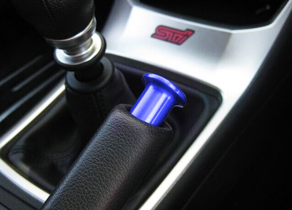 JDM Blue Aluminum Handbrake eBrake Tip Push Button For Scion FRS Toyota 86 BRZ