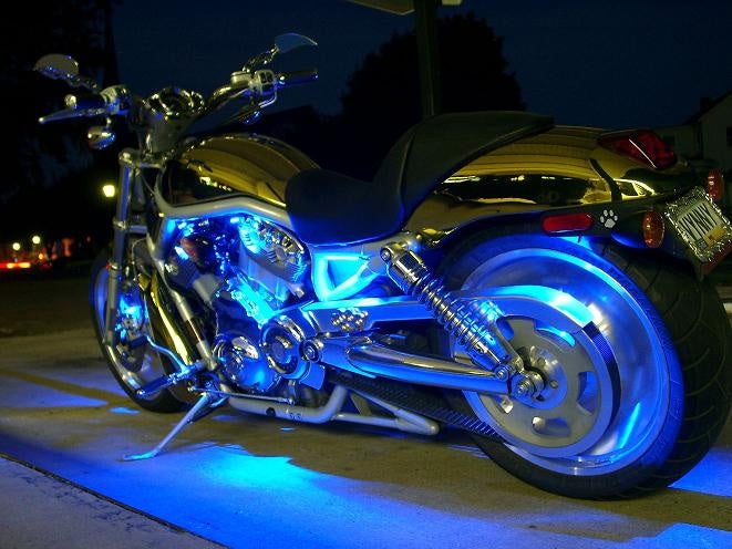 4 X 12 7 Color Rgb Led Knight Rider