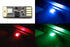 Touch Control RGB MultiColor Plug-In Miniature LED Interior Ambient Lighting Kit