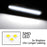 Smoked Lens White Full LED Side Marker Light Kit For 00-06 Mercedes W220 S-Class