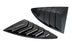 Carbon Fiber Rear Side Window Vent/Louvers For 2013-21 Scion FRS 86 Subaru BRZ