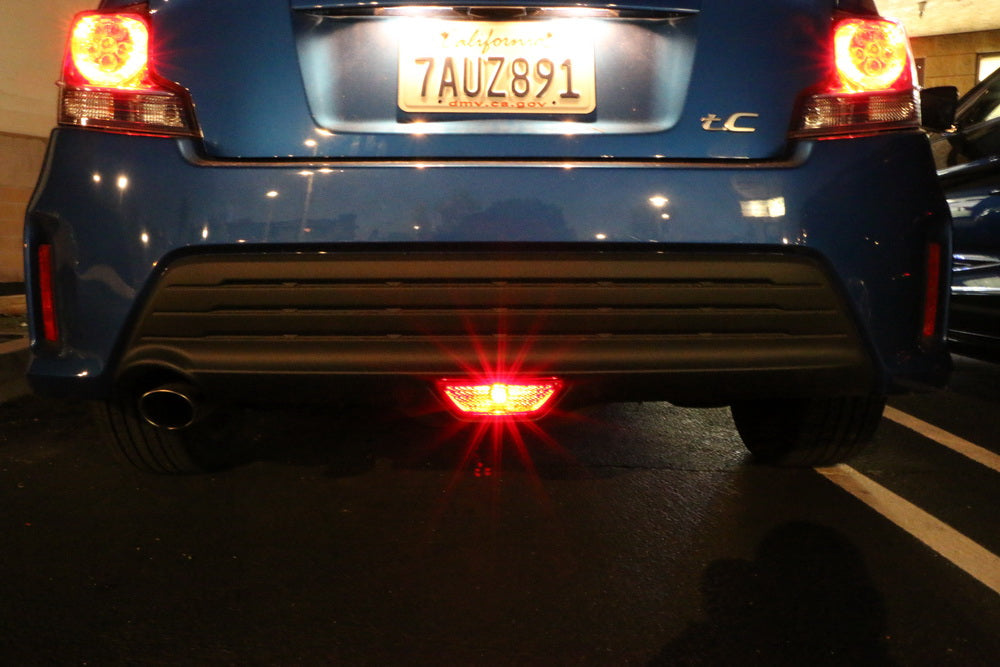 27-SMD Brilliant Red LED Conversion Kit w/Wire For 14-16 Scion tC Rear ...