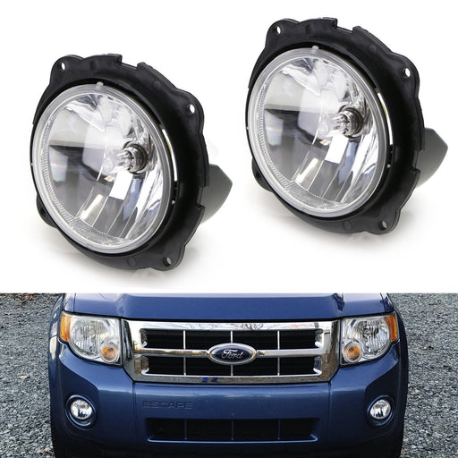 OE-Spec 5202 Halogen Bulb Fog Light Assemblies Kit For 2008-2012 Ford Escape