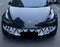 65-in Black/Grey Mouth/Teeth Vinyl Decals For Tesla Model-3 Model-Y Front Bumper