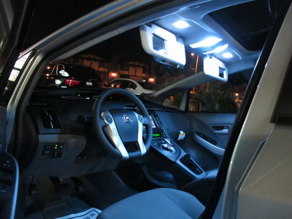 2-Light SMD Full LED Interior Lights Package Deal For 2012 and up Toyota Prius C