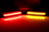 4pc Set Smoke Lens Amber/Red Full LED Side Marker Lights For Chrysler Crossfire