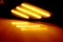 Smoke Lens Amber Full LED Side Marker Lights For 2006-2010 Mercedes W251 R-Class