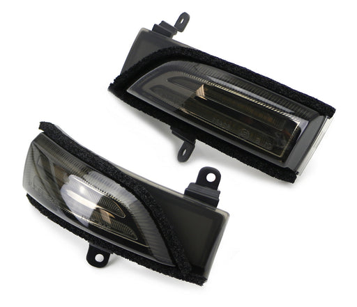 Smoked Lens Switchback Sequential Flash LED Side Mirror Turn Signal For Subaru