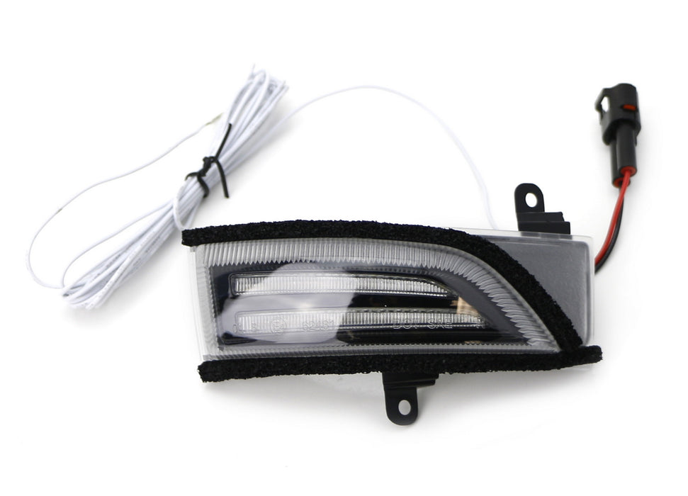 QKLsudua Dynamic LED Side Mirror Turn Signal Lights - Sequential Blinker For Subaru Forester SJ 2014-2018 - Pair (Left & Right)