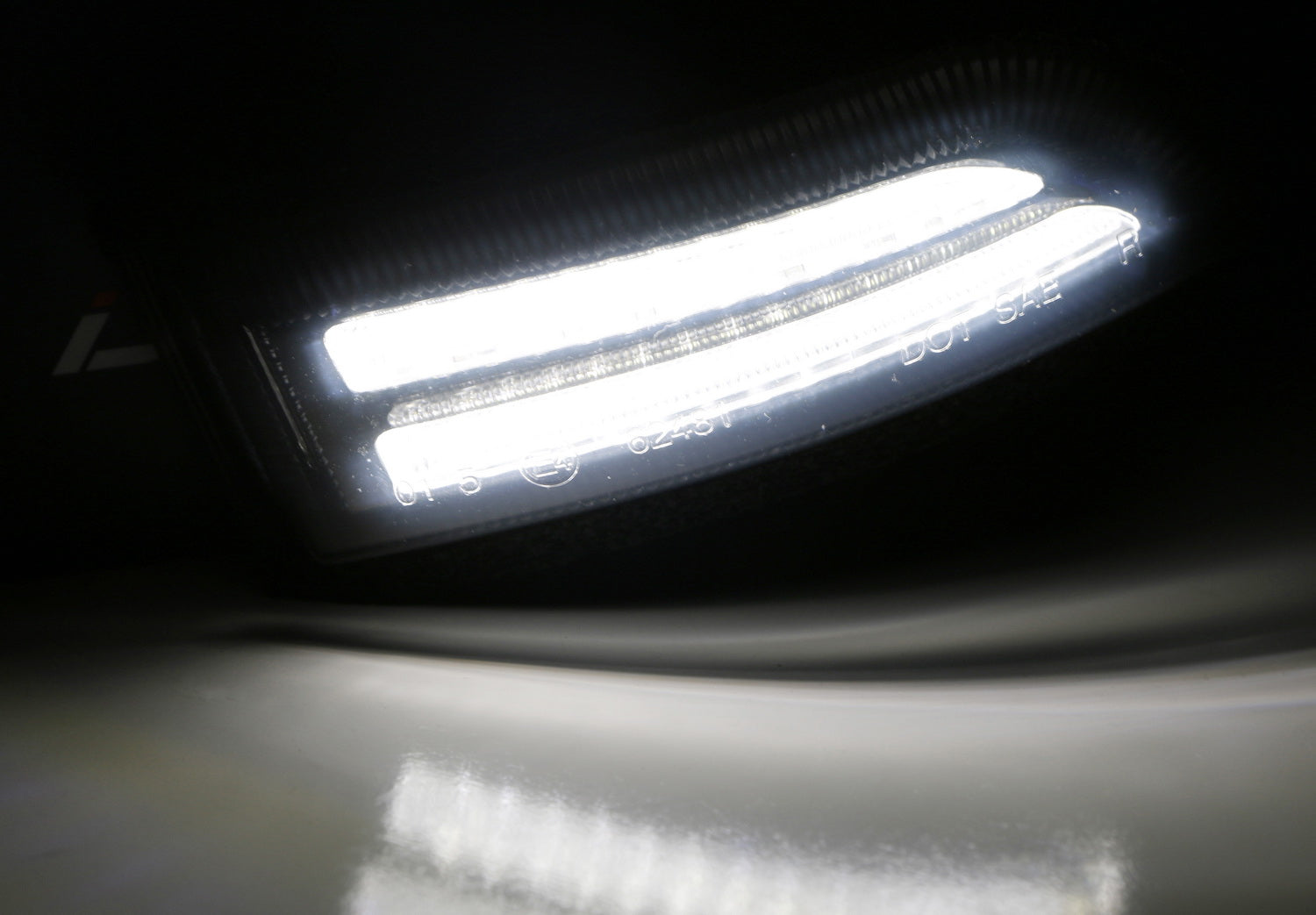 Clear Lens Switchback Sequential Flash LED Side Mirror Turn Signal For ...