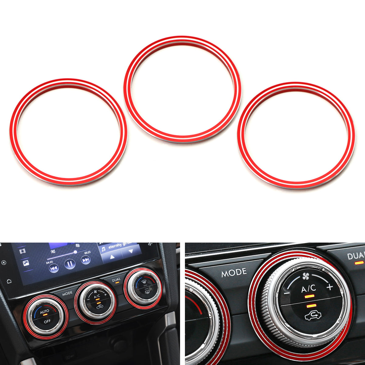3pcs Ac Climate Control Radio Volume Knob Ring Stickers Cover For Bmw 1 2 3 3gt 3pcs Ac Climate Control Radio Volume Knob Ring Stickers Cover For Bmw 1 2 3 3gt