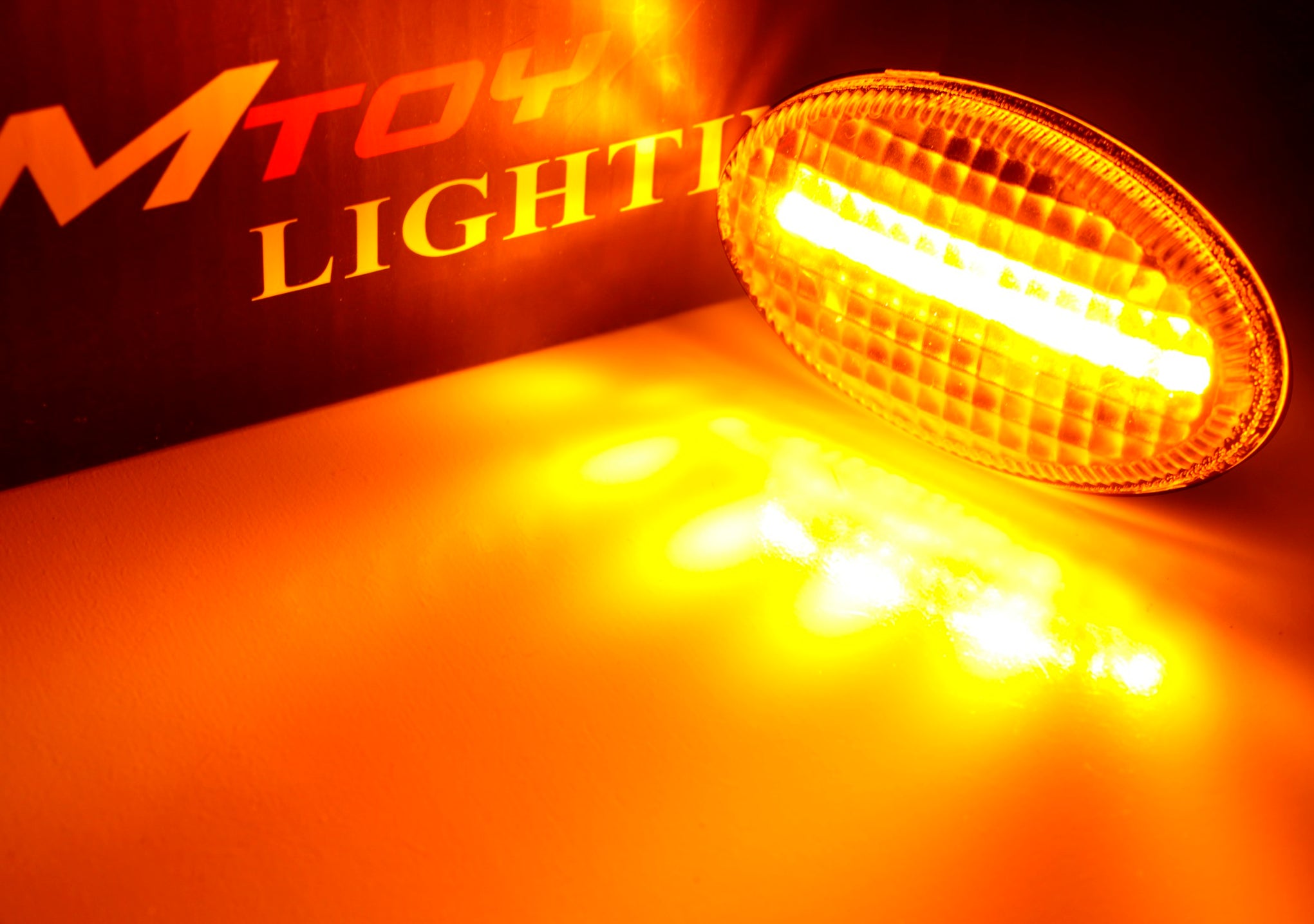 JDMSpec Full Amber LED Fender Side Markers w/Adapter Wire For Impreza