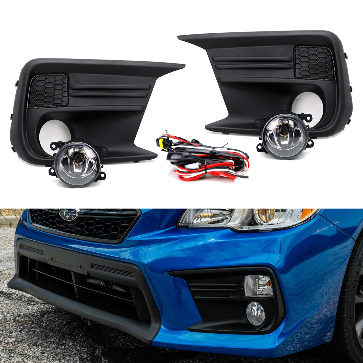 FOR 2003-2005 TOYOTA ECHO BUMPER DRIVING FOG LIGHTS LAMPS CHROME W FOR 2003-2005 TOYOTA ECHO BUMPER DRIVING FOG LIGHTS LAMPS CHROME W