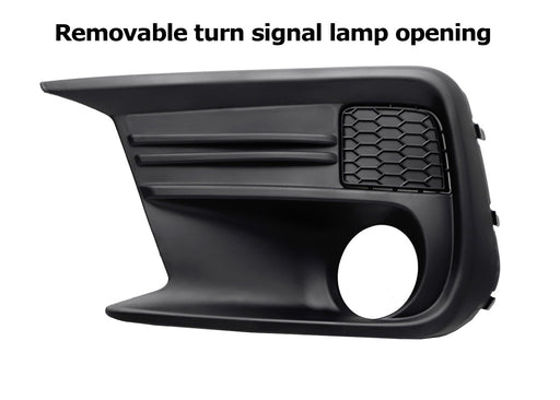 A Pair LH RH OEM-Spec Fog Lamp Bezel Garnish Covers For 18-20 Subaru WRX or STI