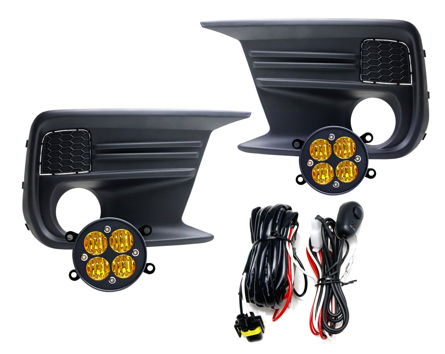 Fog Light Assembly Kit For Cars Trucks SUV Direct OEM replacement Add ...