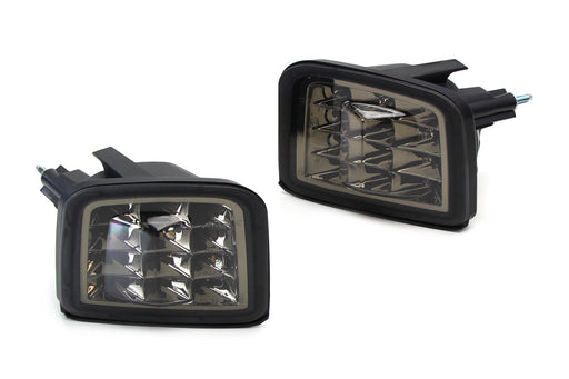 Smoked Lens Full Amber 12-LED Front Turn Signal Lamp Assy For 2015-21 Subaru WRX
