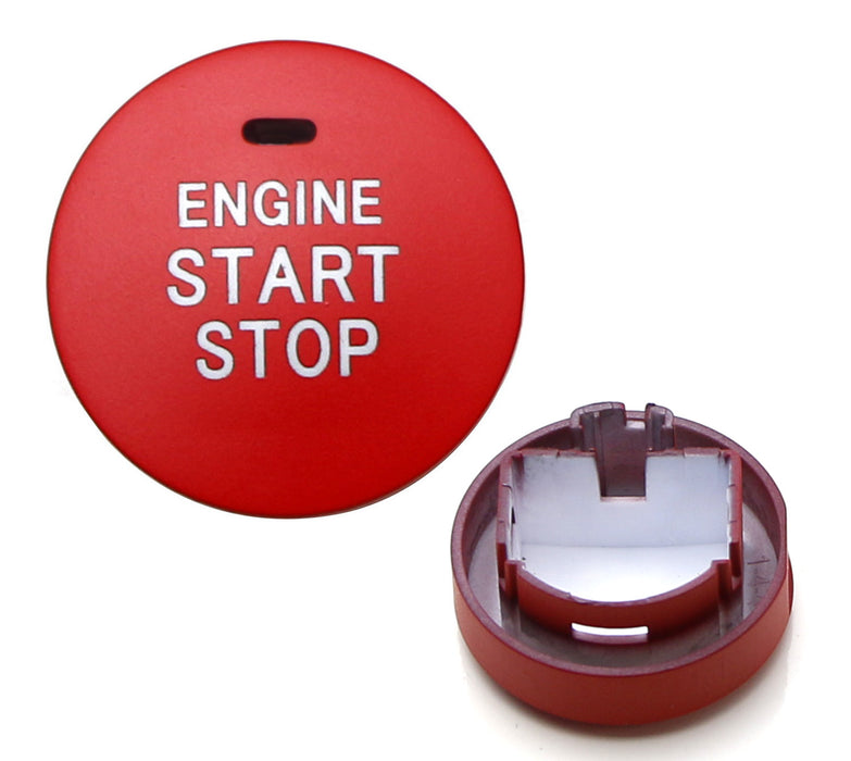 JDM Red Engine Push Start Button Replacement Cover For Subaru WRX/STI Forester..