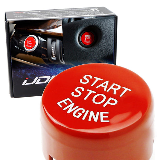 TRD-Style Racing Sports Red Engine Start/Stop Button For 2020+ Toyota Supra A90