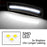 Smoke Lens White LED Bumper Reflex Replace Side Markers For BMW 16-19 3/4 Series
