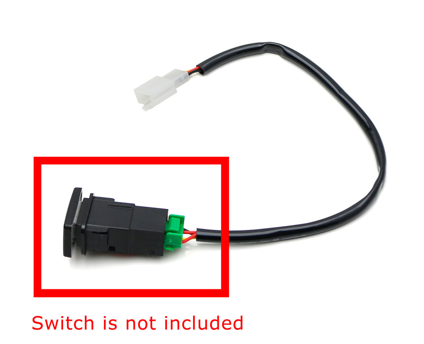 12-Inch OEM Dashboard Push Button Fog Light Switch Conversion Adapter Wire