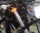 Motorcycle Bike Fork Mount White/Amber LED Driving/Sequential Signal Light Strip
