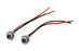 (2) 168 194 2825 W5W 920 921 T10 T15 Rubber Base Socket w/Pigtail Wiring Harness