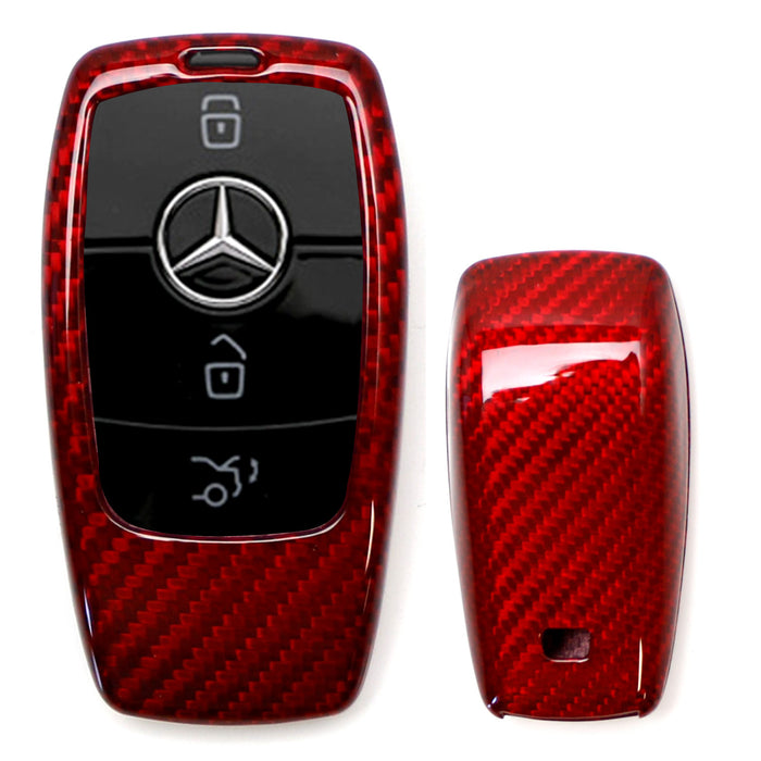 PIFOOG Witte Sleutelhanger Cover Voor Mercedes Benz GLC GLE PIFOOG Witte Sleutelhanger Cover Voor Mercedes Benz GLC GLE