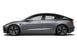 4pc Matte Black Side Door Push Handle Decoration Cover Trims For 17-up Tesla 3 Y