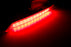 OE-Red Lens 24-LED Rear Bumper Reflector Light Kit For Tesla Model 3