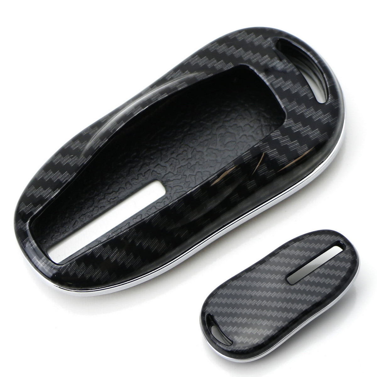 Key Fob Custom Shell Black Glossy