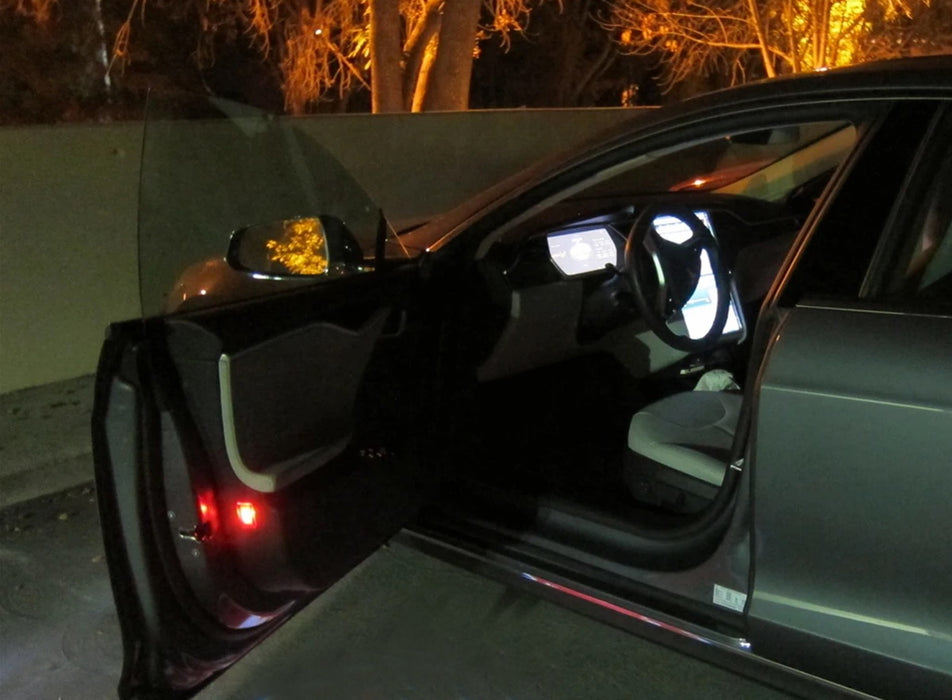 Side Door Courtesy Light Strobe Warning Flash Conversion Kit For Tesla Model S X
