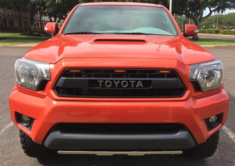 3pcs Amber Lens LED Grille Marker Lights w/ Wiring For Toyota Tacoma 4Runner TRD