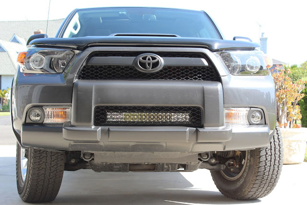 LED Light Bar w/ Behind Grille Mounts, Wiring For 10-13 Toyota 4Runner —  iJDMTOY.com