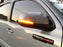 Side Mirror Sequential Blink Turn Signal Lights For 2013-18 RAV4, 14-22 4Runner