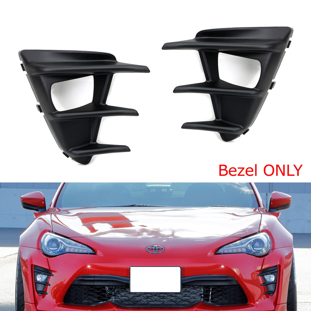 Spare LH RH OEM-Spec Fog Lamp Bezel Covers ONLY For 2017-2021