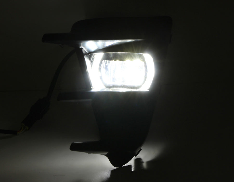Complete CREE LED Fog Lights w/ Bezel Covers, Wirings For Complete CREE LED Fog Lights w/ Bezel Covers, Wirings For