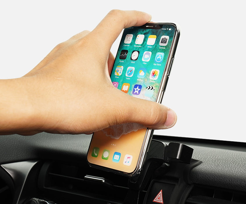 Smartphone Gravity Holder w/Exact Fit Clip-On Dash Mount For 18-up Toyota Camry