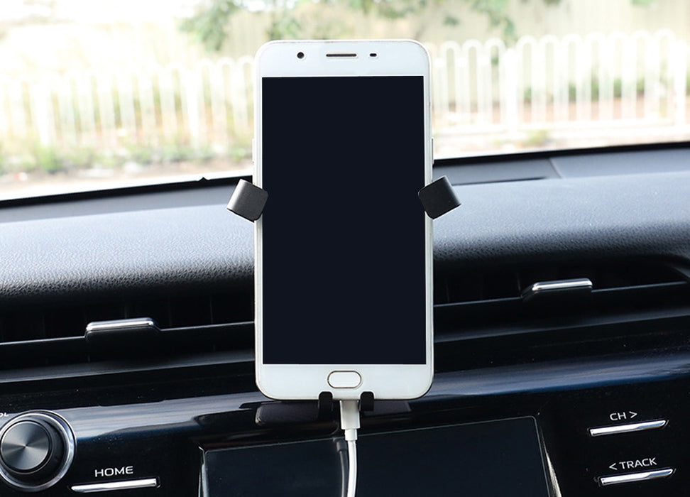 Smartphone Gravity Holder w/Exact Fit Clip-On Dash Mount For 18-up Toyota Camry