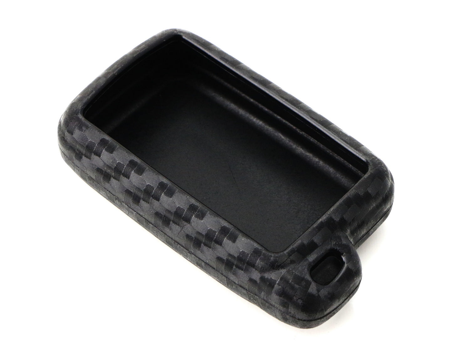 Carbon Fiber Soft Silicone Key Fob For Toyota Camry Avalon Corolla Hig ...