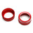2pcs Red AC Climate Control Switch Knob Ring Covers For 19-up Corolla Hatchback