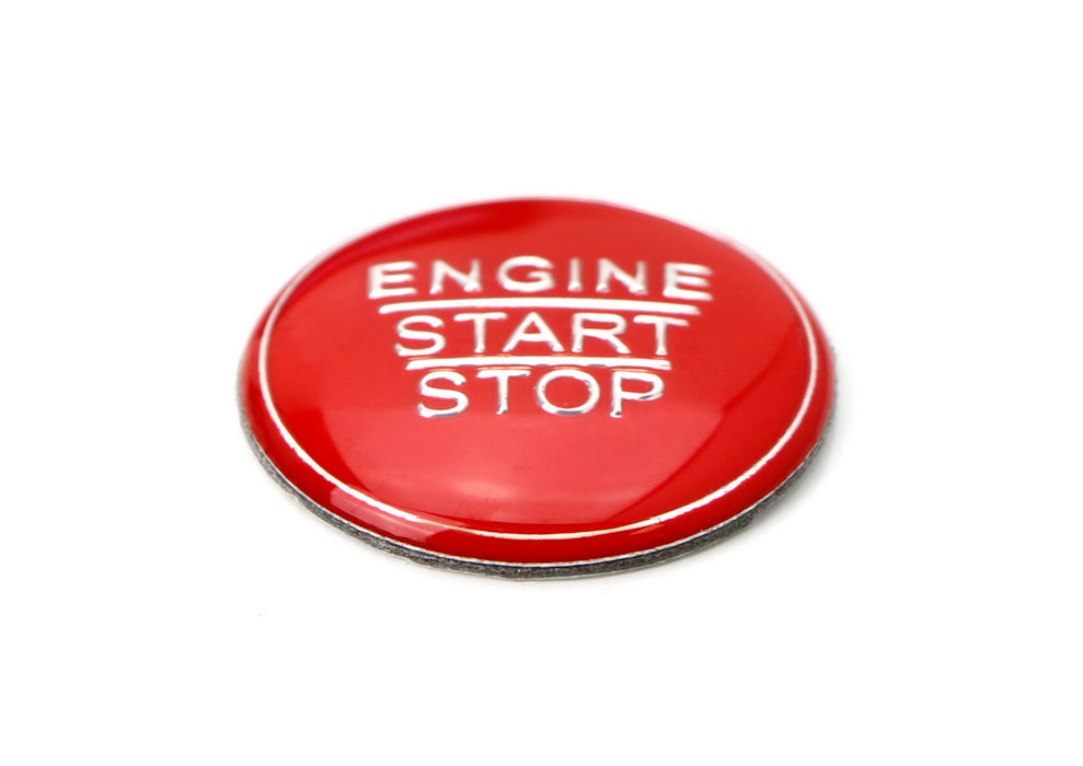 Red Keyless Engine Push Start Button Cover For Toyota Camry Tacoma Prius Avalon