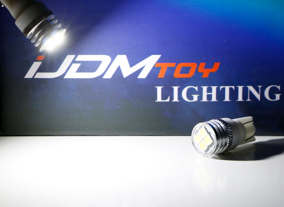 White 4-SMD High Power LED Side Mirror Light Bulbs For 2007-14 Toyota FJ Cruiser