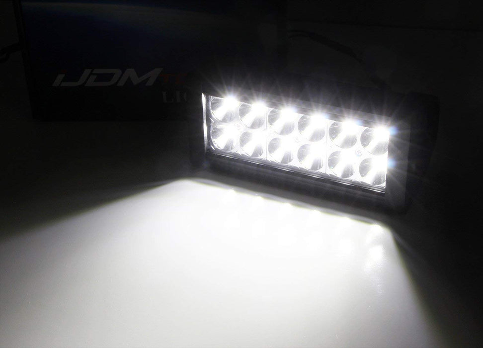 Rear Bumper Mount Searchlight Reverse LED Light Bars For 07-14 Toyota FJ Cruiser