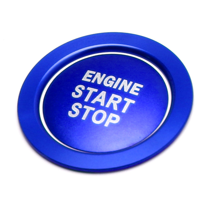 Blue Engine Start/Stop Push Start Cover&Ring For Toyota Camry Tacoma Prius RAV4