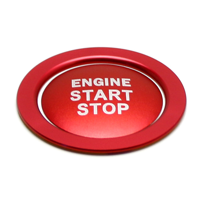 Red Engine Start/Stop Push Start Cover & Ring For Toyota Camry Tacoma Prius RAV4