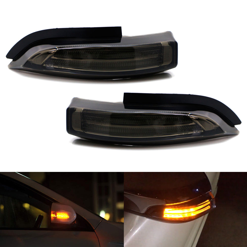 Smoked Lens Sequential Flash LED Side Mirror Turn Signal Light For Toyota —  iJDMTOY.com