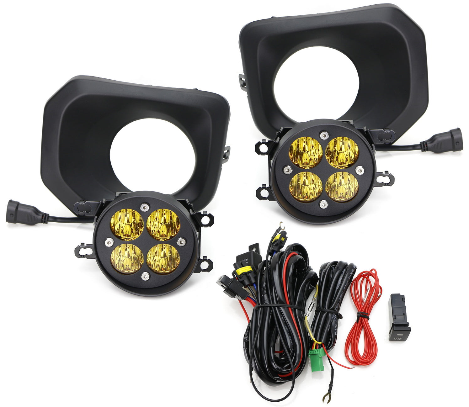 Fog Light Assembly Kit For Cars Trucks SUV Direct OEM replacement Add ...